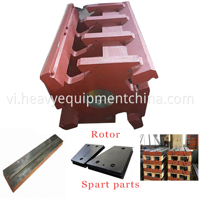 Impact crusher spare parts blow bar